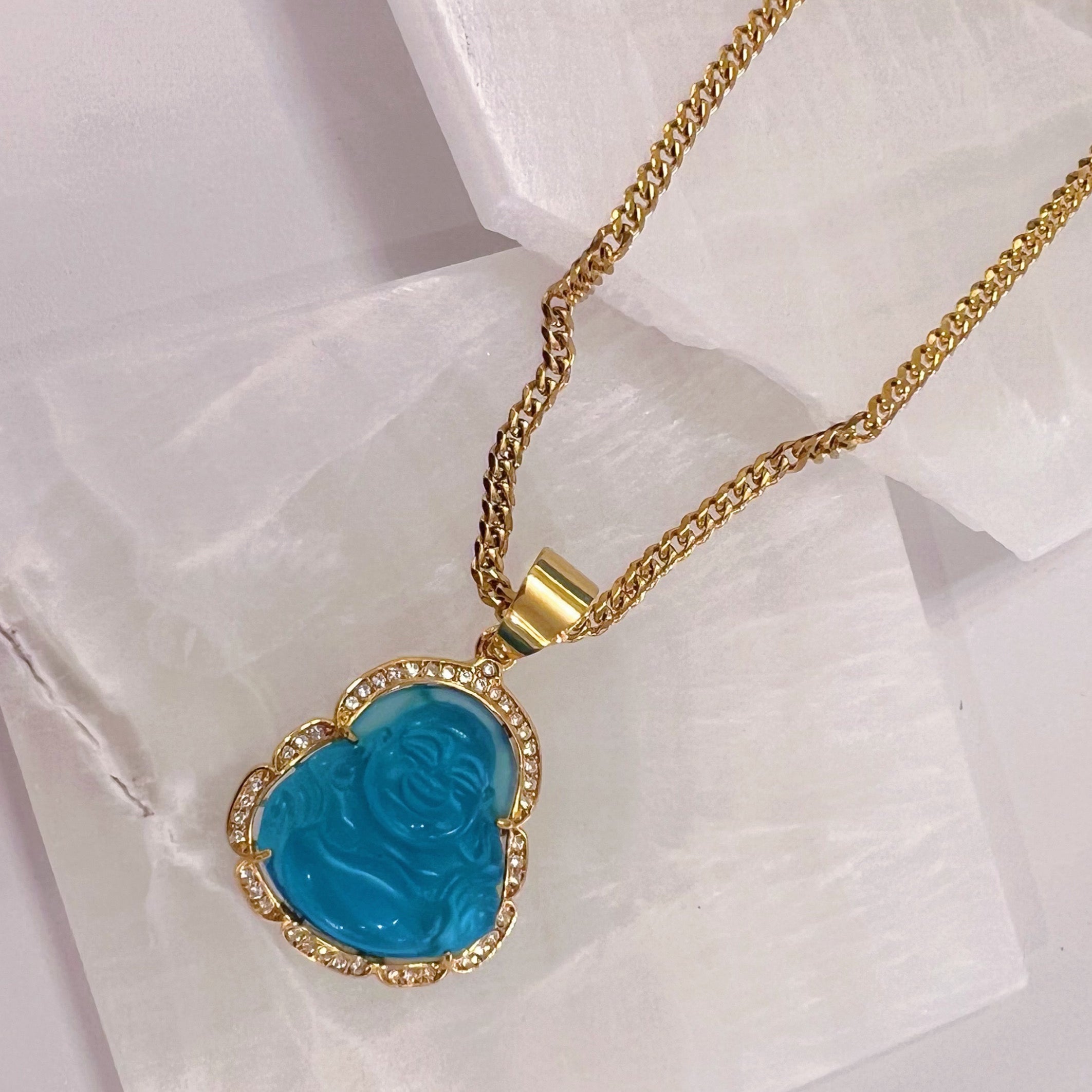 Buddha hot sale chain blue