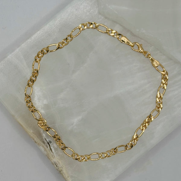 4MM FIGARO anklet