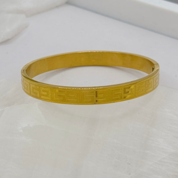 8MM GOLD GIANNA bangle