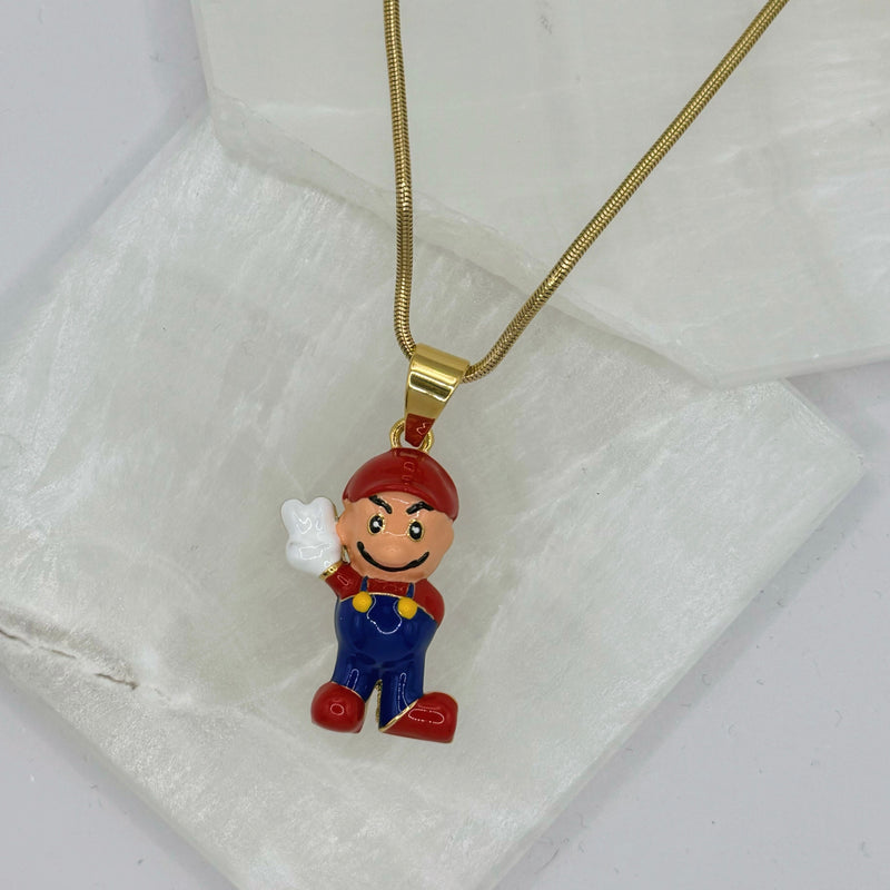 MARIO CARTOON necklace