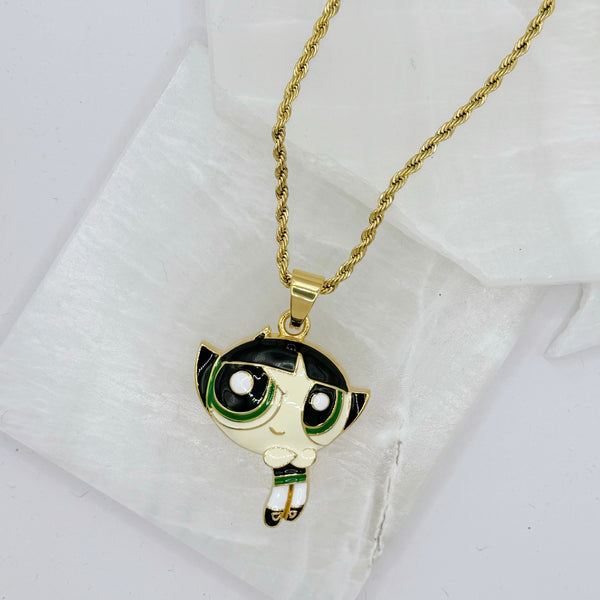 BUTTERCUP CARTOON necklace