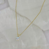 CRYSTSL STUD necklace