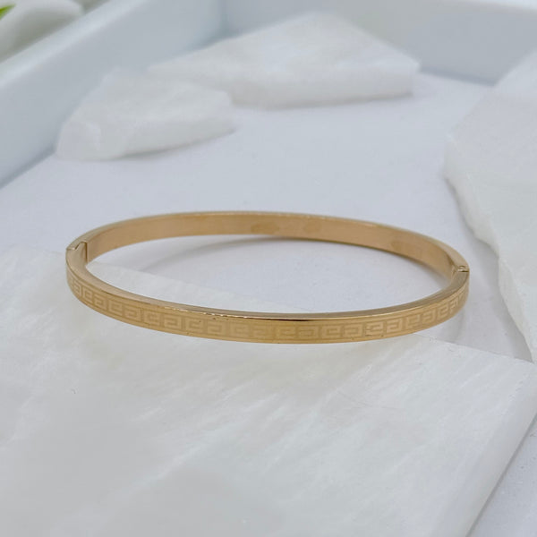 4MM ROSE GOLD GIANNA bangle