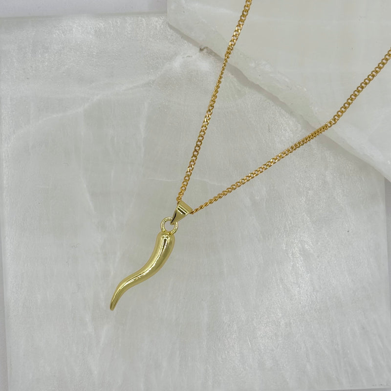 ITALIAN HORN necklace