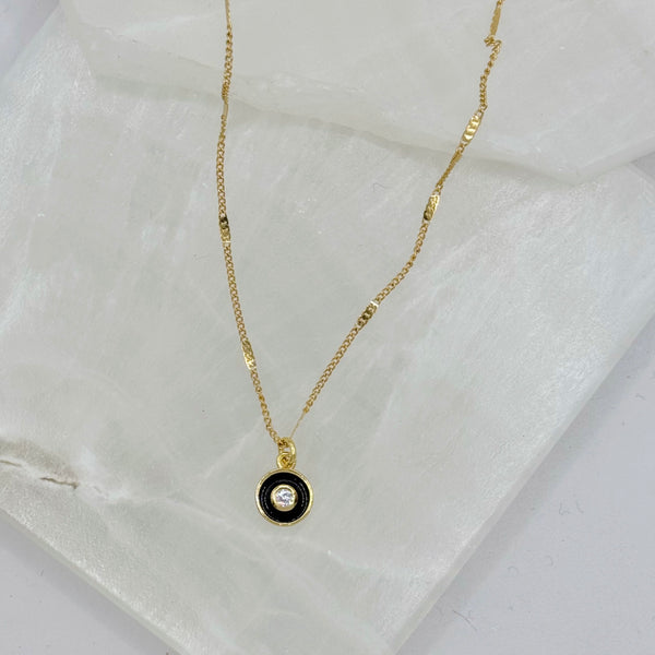 BLACK EYE SUPER MINI necklace