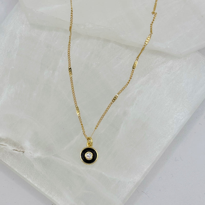 BLACK EYE SUPER MINI necklace