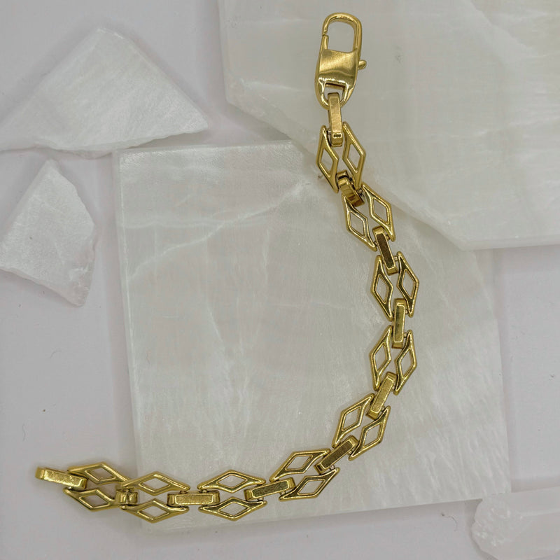 GOLD VENICE CHUNKY bracelet