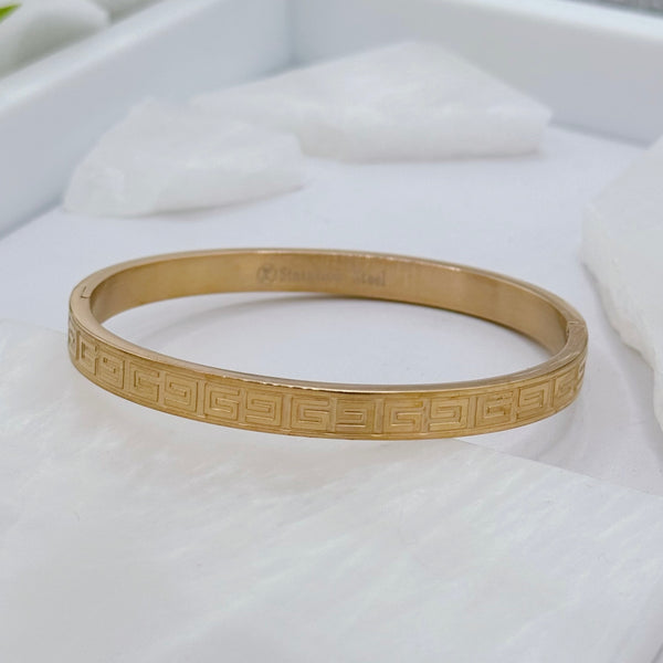 6MM ROSE GOLD GIANNA bangle