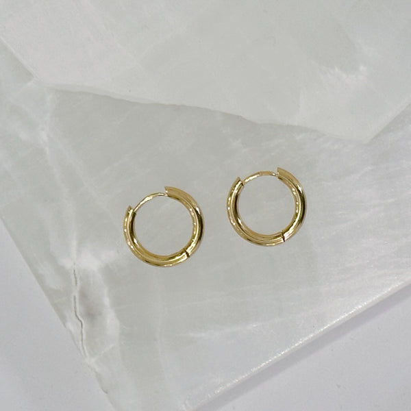 12MM HOOP earrings