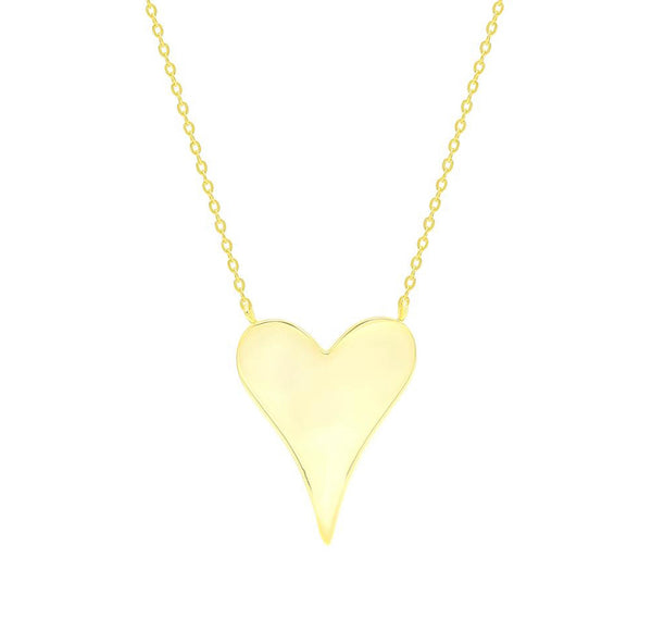 SOLID HEART MINI necklace