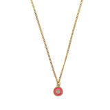 PINK EYE SUPER MINI necklace