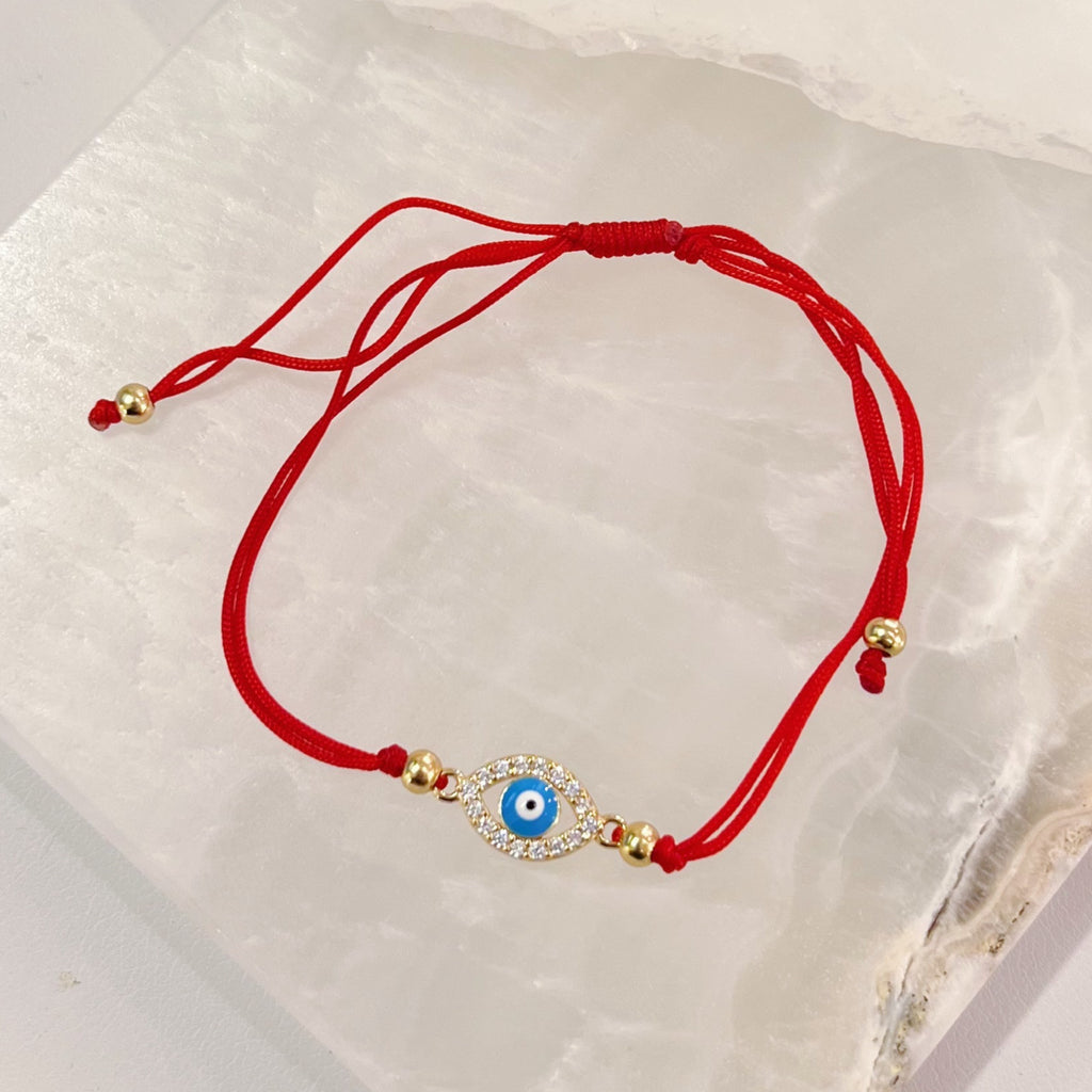 Red String Evil Eye Bracelet