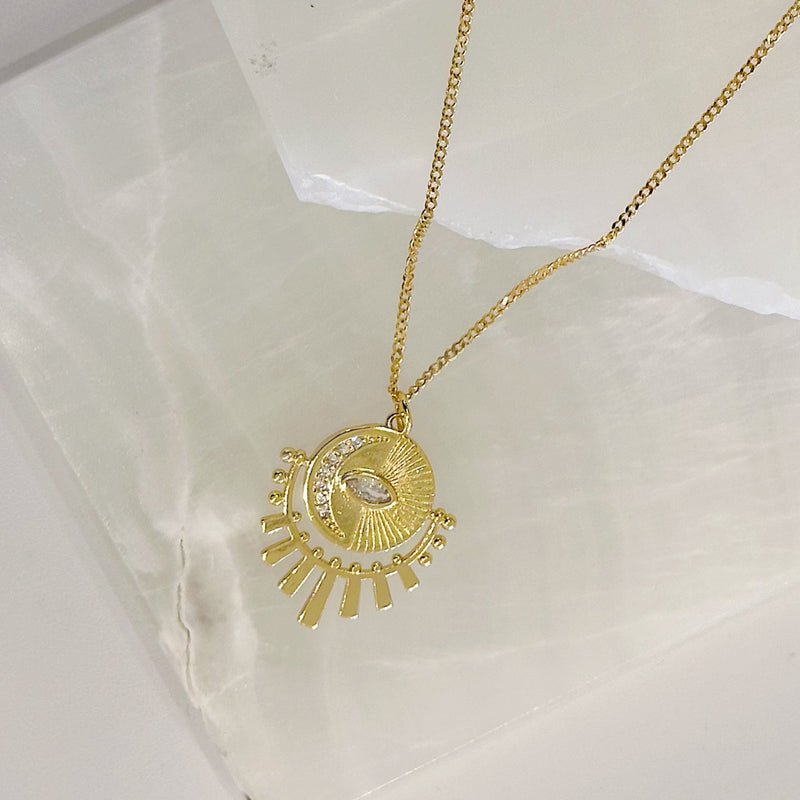 ILLUMINATED EYE necklace